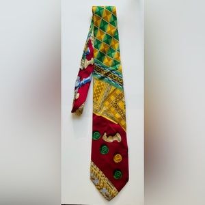 Salvatore Ferragamo silk tie